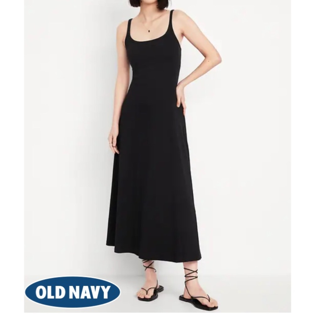 Sleeveless Ribbed Maxi Dress